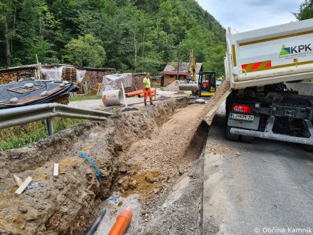 Izgradnja kanalizacije Stahovica – Črna pri Kamniku (4)